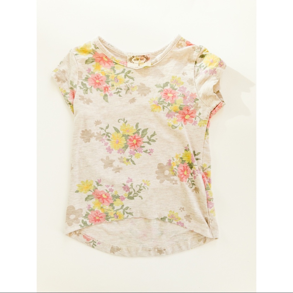 Joyfolie size 5 Floral Top